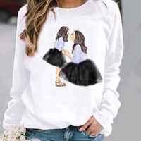 Women's T-shirt Long Sleeve T-shirts Printing Vintage Style Mama Printing main image 3