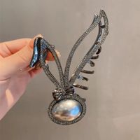 Moda Orejas De Conejo Aleación Embutido Perlas Artificiales Diamantes De Imitación Garras De Pelo 1 Pieza sku image 22