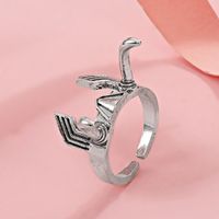Vintage Style Horns Alloy Plating 14k Gold Plated Unisex Open Ring main image 3