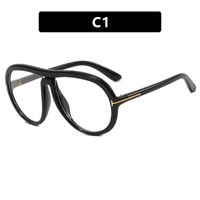 Simple Style Geometric Ac Toad Glasses Full Frame Optical Glasses sku image 1