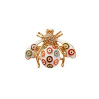 Retro Insect Alloy Plating Artificial Pearls Rhinestones Unisex Brooches main image 3