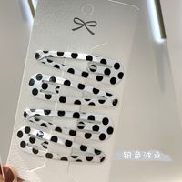 Simple Style Water Droplets Metal Plating Hair Clip 1 Set sku image 10