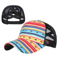 Women's Fashion Flame Printing And Dyeing Curved Eaves Baseball Cap main image 2
