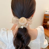 Sweet Geometric Cloth Hair Tie Hair Claws main image 3