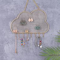 1 Piece Fashion Clouds Round Square Metal Hollow Out Jewelry Rack main image 3