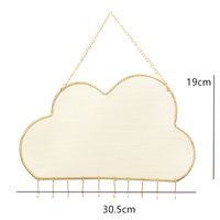1 Piece Fashion Clouds Round Square Metal Hollow Out Jewelry Rack sku image 8