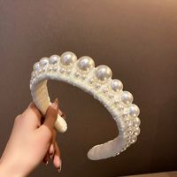 Mode Géométrique Chiffon Incruster Perles Artificielles Bande De Cheveux sku image 32