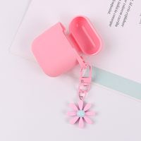 1 Piece Fashion Flower Resin Metal Plating Women's Bag Pendant Keychain sku image 6