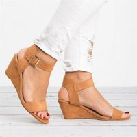 Women's Fashion Solid Color Open Toe Casual Sandals main image 5
