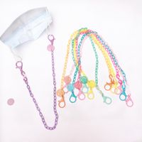 Simple Style Smiley Face Arylic Unisex Glasses Chain main image 5
