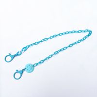 Simple Style Smiley Face Arylic Unisex Glasses Chain sku image 4