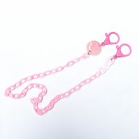 Simple Style Smiley Face Arylic Unisex Glasses Chain sku image 7