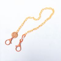 Simple Style Smiley Face Arylic Unisex Glasses Chain sku image 5