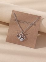 Fashion Mama Letter Stainless Steel Plating Necklace main image 3