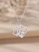 Fashion Mama Letter Stainless Steel Plating Necklace main image 4