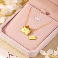 1 Piece Mama Simple Style Geometric Sterling Silver Plating Necklace main image 1