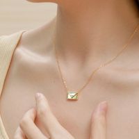 1 Piece Mama Simple Style Geometric Sterling Silver Plating Necklace main image 5