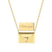 1 Piece Mama Simple Style Geometric Sterling Silver Plating Necklace main image 4