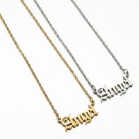 1 Piece Fashion Letter Stainless Steel Plating Pendant Necklace main image 5