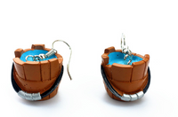 1 Pair Novelty Teapot Resin Women's Ear Hook sku image 2