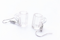 1 Pair Novelty Teapot Resin Women's Ear Hook sku image 1