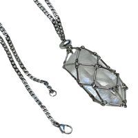 1 Piece Retro Geometric Crystal Metal Unisex Necklace main image 3