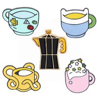 Fashion Cup Alloy Enamel Unisex Brooches main image 4