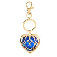 1 Piece Fashion Heart Shape Alloy Plating Rhinestones Women's Pendant Necklace sku image 3