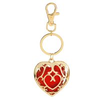 1 Piece Fashion Heart Shape Alloy Plating Rhinestones Women's Pendant Necklace sku image 4