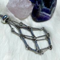 1 Piece Retro Geometric Crystal Metal Unisex Necklace main image 2