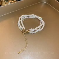 Fashion Star Heart Shape Butterfly Artificial Pearl Wholesale Bracelets main image 4