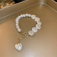 Fashion Star Heart Shape Butterfly Artificial Pearl Wholesale Bracelets sku image 4