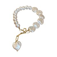Fashion Star Heart Shape Butterfly Artificial Pearl Wholesale Bracelets main image 2