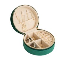 Fashion Solid Color Flannel Jewelry Boxes main image 2
