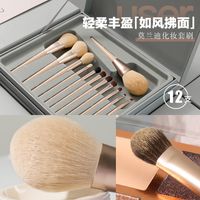 Fashion Artificial Fiber Plastic Handle Makeup Brushes 1 Piece sku image 16