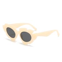 Cute Flower Ac Special-shaped Mirror Full Frame Women's Sunglasses main image 5