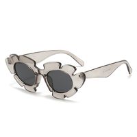 Cute Flower Ac Special-shaped Mirror Full Frame Women's Sunglasses main image 4