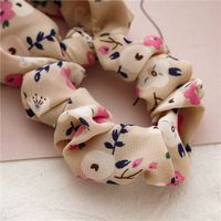 Simple Style Flower Cloth Printing Hair Tie 1 Piece main image 2