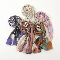 Women's Ethnic Style Graffiti Polyester Printing Winter Scarves main image 1
