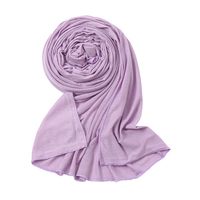 Women's Simple Style Solid Color Mercerized Cotton Winter Scarves main image 3