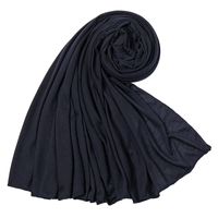 Women's Simple Style Solid Color Mercerized Cotton Winter Scarves sku image 5