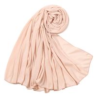 Women's Simple Style Solid Color Mercerized Cotton Winter Scarves sku image 9