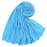 Women's Simple Style Solid Color Mercerized Cotton Winter Scarves sku image 22
