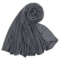 Women's Simple Style Solid Color Mercerized Cotton Winter Scarves sku image 20