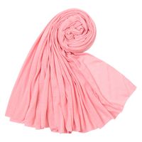 Women's Simple Style Solid Color Mercerized Cotton Winter Scarves sku image 25