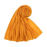 Women's Simple Style Solid Color Mercerized Cotton Winter Scarves sku image 36