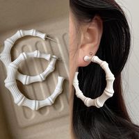 1 Pair Simple Style Solid Color Arylic Women's Earrings sku image 14