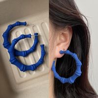 1 Pair Simple Style Solid Color Arylic Women's Earrings sku image 18