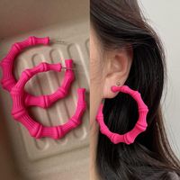 1 Pair Simple Style Solid Color Arylic Women's Earrings sku image 22