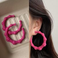 1 Pair Simple Style Solid Color Arylic Women's Earrings sku image 15